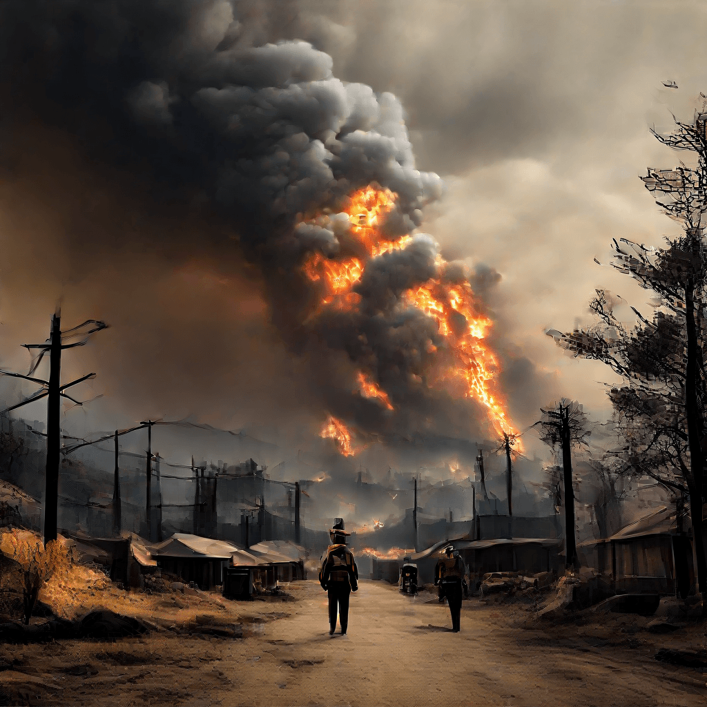 Wildfire Breach: The Otsuchi Crisis and the Logic of Economic Containment