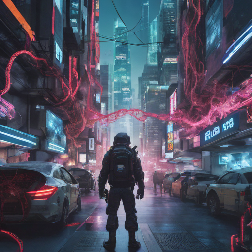 Digital fortress under siege by invisible data streams