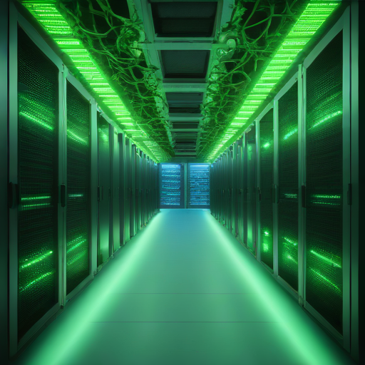 Data center powering the metaverse