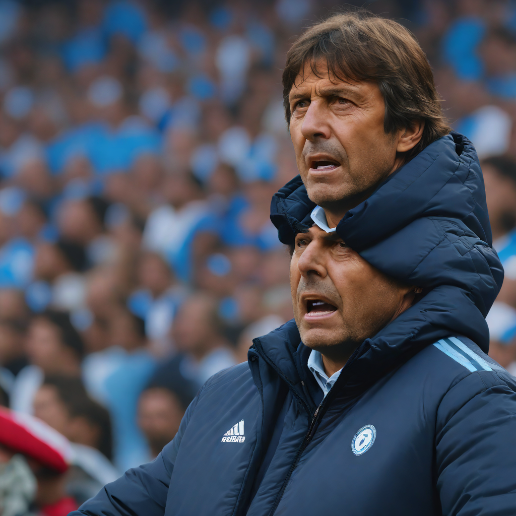 콘테의 나폴리: 첼시의 '10억 파운드 악몽'을 비추는 잔혹한 거울